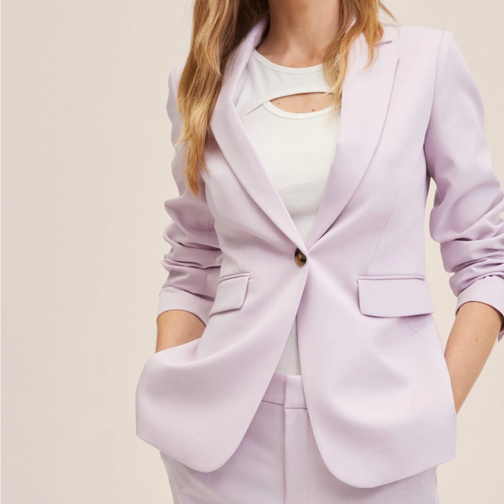 Fitted suit blazer size 36